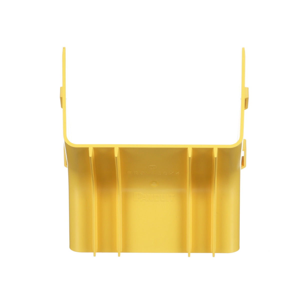 Panduit FROV456X4LYL | FIBERRUNNER OUTSIDE VERTICAL ANGLE FITTING, 45 DEGREE