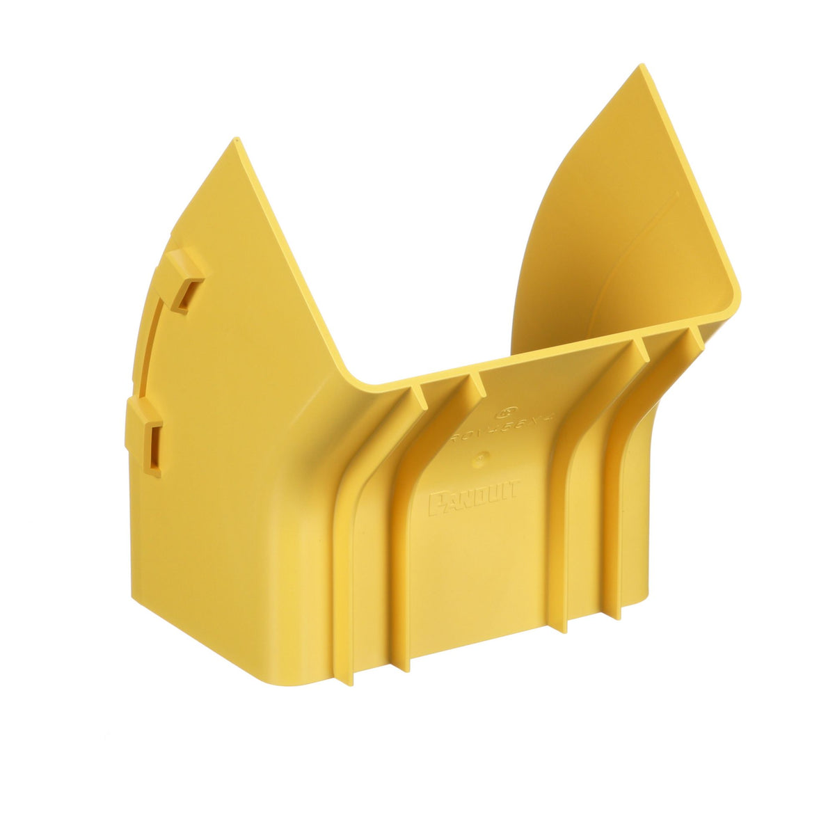 Panduit FROV456X4LYL | FIBERRUNNER OUTSIDE VERTICAL ANGLE FITTING, 45 DEGREE