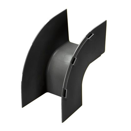 Panduit FROVRA4X4LBL | FIBERRUNNER OUTSIDE VERTICAL RIGHT ANGLE, 90 DEGREE