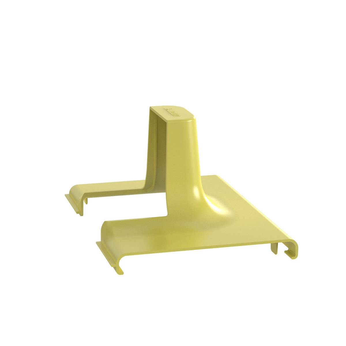 Panduit FRSPJC26LYL | FiberRunner Spill-Over Junction Cover, 6x4, Yellow