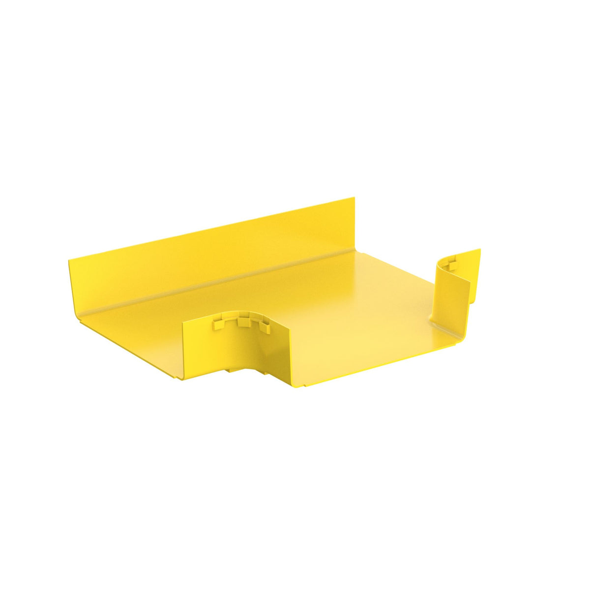 Panduit FRT12X4YL | Panduit FiberRunner 12x4 Horizontal tee - Cable raceway tee - yellow