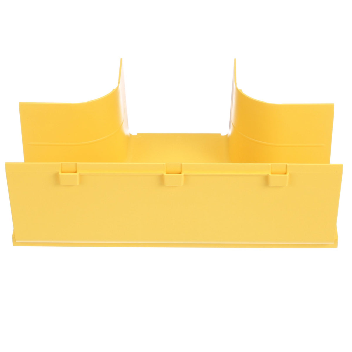 Panduit FRT4X4LYL | FiberRunner Horizontal Tee, 90°, 4x4, Yellow
