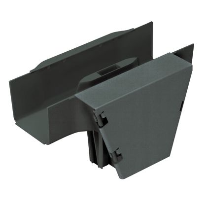 Panduit FRVT4X4LBL | FIBERRUNNER VERTICAL TEE
