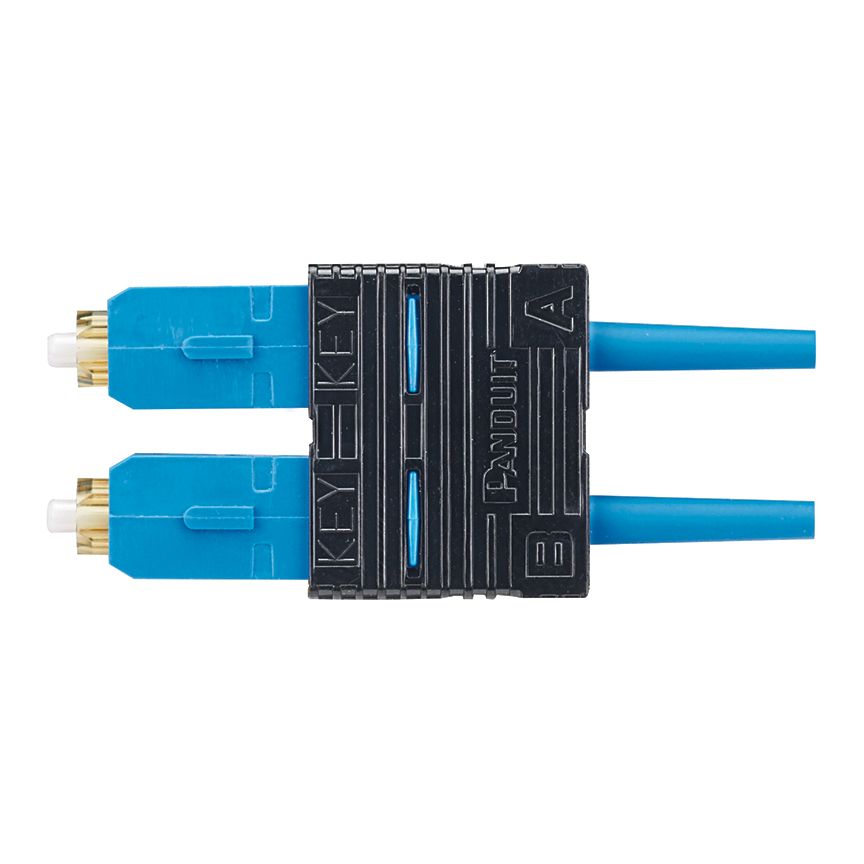 Panduit FSC2DSCBU | Panduit OptiCam - Network connector - SC2 single-mode (M) - fiber optic - 0.04 in - OS2 - blue