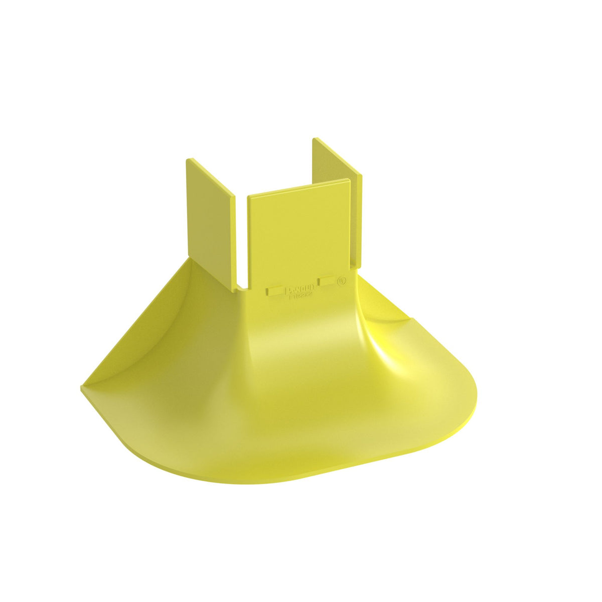 Panduit FTR2X2LYL | FiberRunner Bend Radius Control Trumpet, 2x2, Yellow