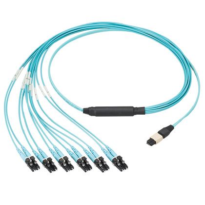 Panduit FXTHL6NLDSNM020 | Panduit QuickNet - Network cable - MPO multi-mode (M) to LC multi-mode (M) 1 m breakout