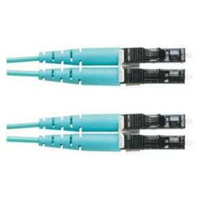 Panduit FZ2ERLNLNSNM015 | Opti-Core 2 Fiber Patch Cord, OM4, LC Duplex, Riser