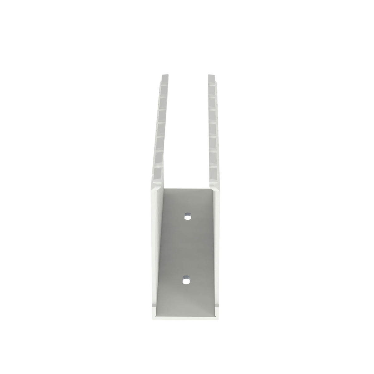 Panduit G1.5X4WH6 Slotted Duct, PVC,1.5";X4";X6’;L, White