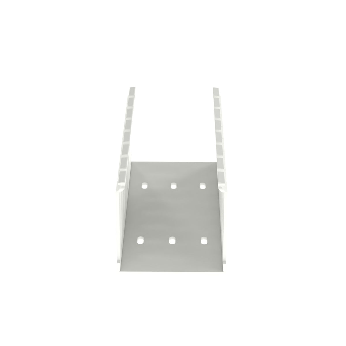 Panduit G3X3WH6 Slotted Duct, PVC,3";X3";X6’;L, White