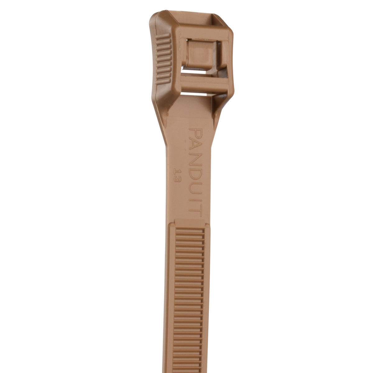 Panduit IT9115-CUV18 | IT9115-CUV18 In-Line Cable Tie, Tan, UV PA6.6, 15.3"L, 124lb, PK100