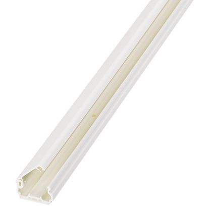 Panduit LDPH5WH10-A | Surface Raceway, LDPH5 Pwr Rated,2-pc Latch, 10 ft, White