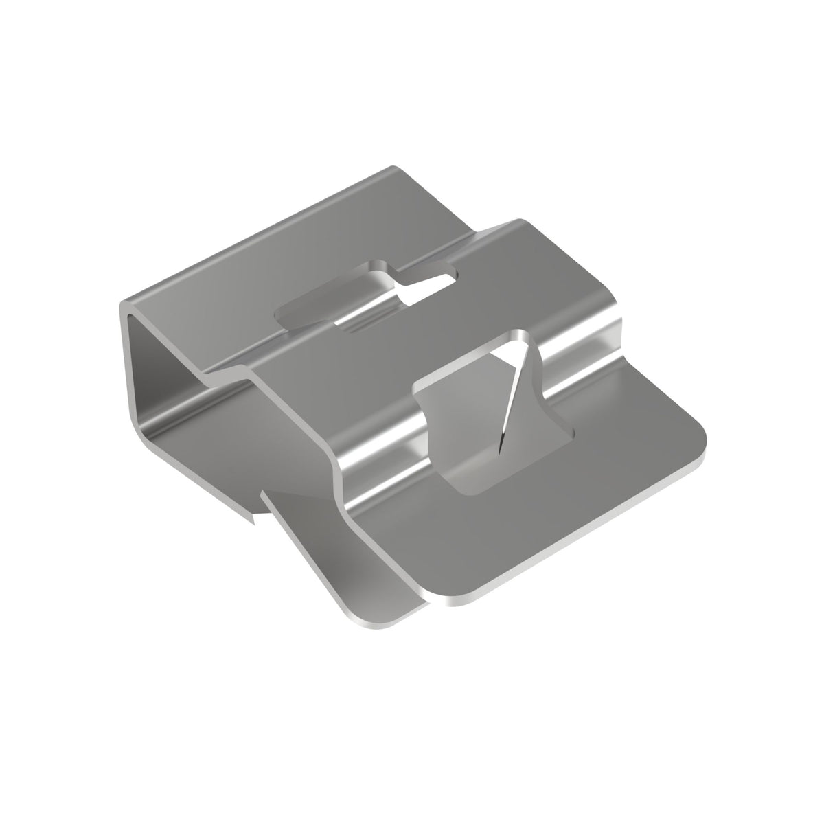 Panduit MCMS25-P-C | Panduit Metal Clip-On Cable Tie Mount - Cable clips - 0.9 in