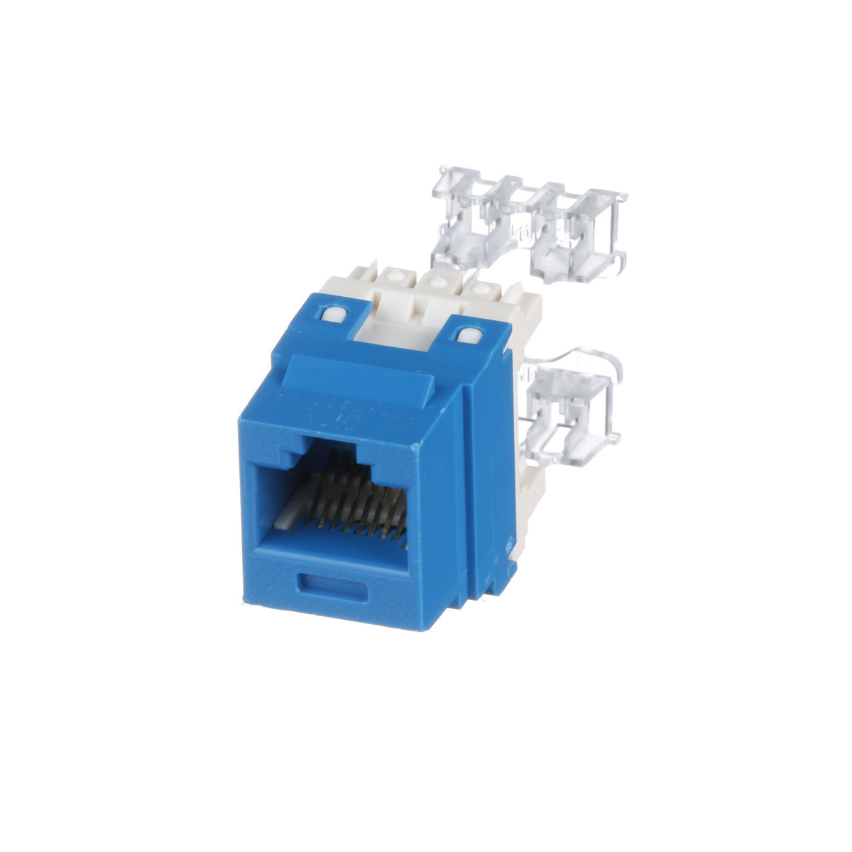 Panduit NK688MBU | Panduit NetKey | Cat.6 Connector Adapter - 1 x RJ-45 - Blue