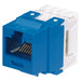 Panduit NK688MBU | Panduit NetKey | Cat.6 Connector Adapter - 1 x RJ-45 - Blue