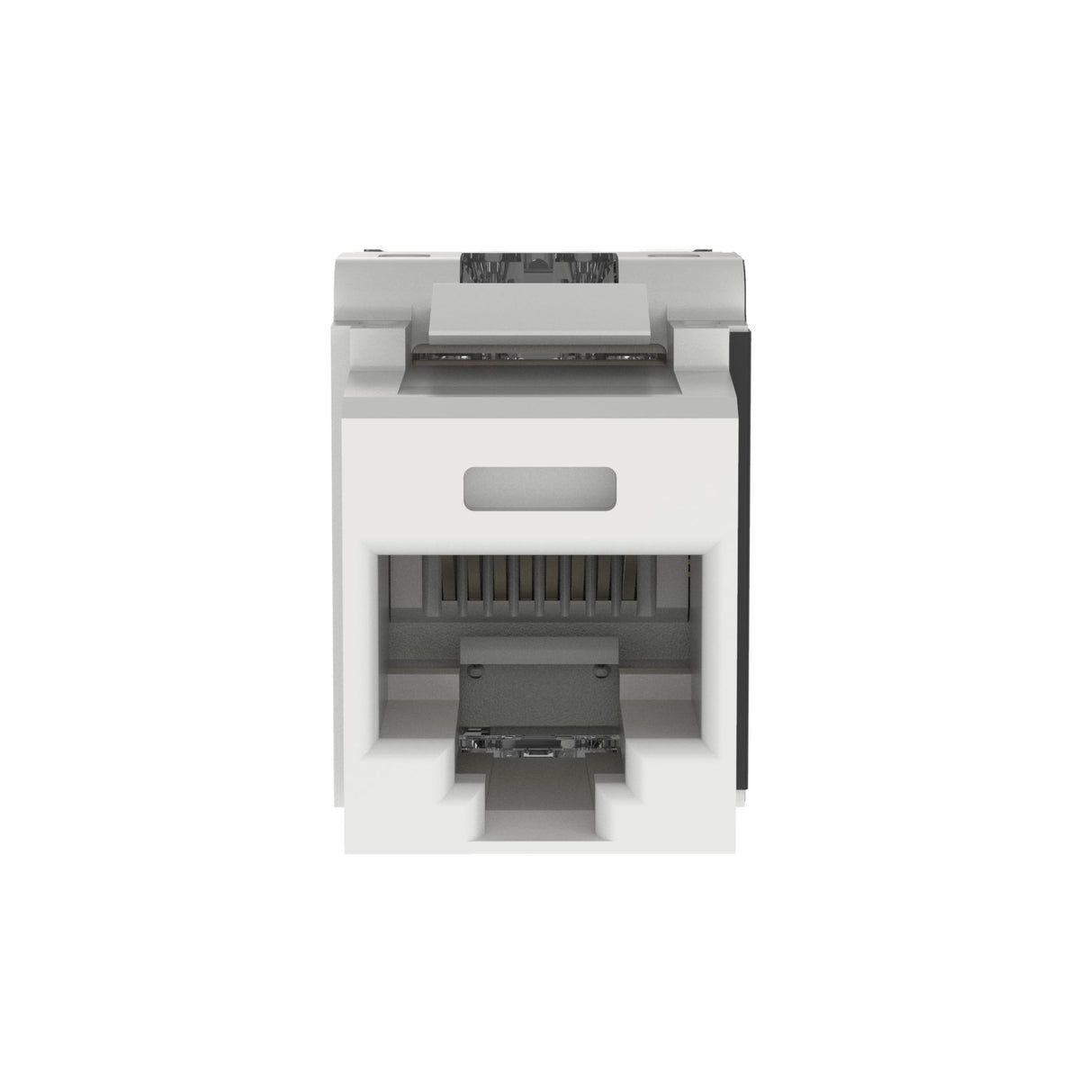 Panduit NK6X88MWH | Panduit NetKey Network Connector - 1 Pack - 1 x RJ-45 Female - White
