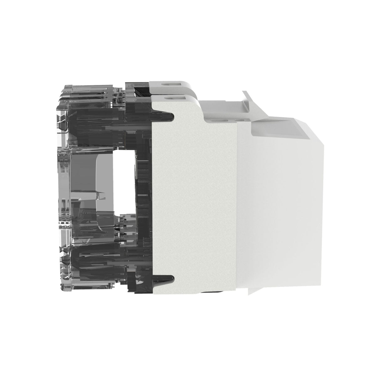 Panduit NK6X88MWH | Panduit NetKey Network Connector - 1 Pack - 1 x RJ-45 Female - White