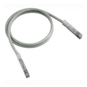 Panduit P110PC1IG5Y Patch Cord Assembly, 1 Pair, Category 3, 110 Connectors, International Grey Jacket, 5 Feet