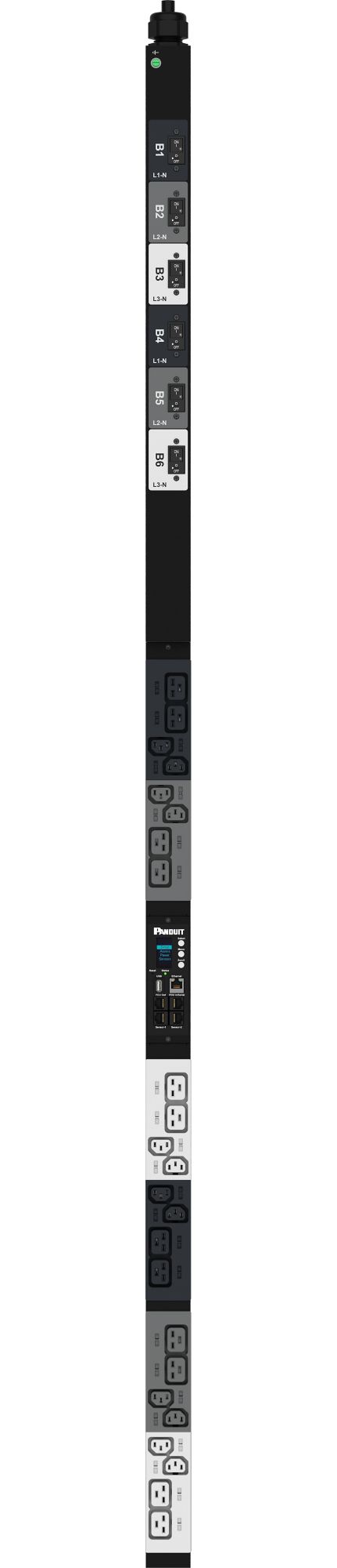 Panduit P24D05M | Panduit SmartZone G5 Intelligent MI Series - Power distribution unit (rack-mountable)
