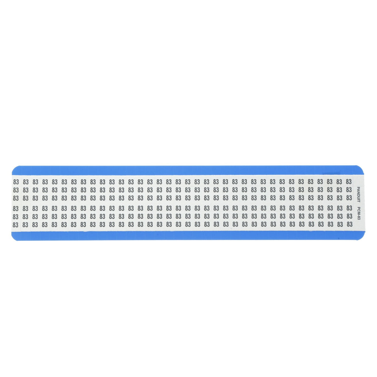 Panduit PCM-83 | Pre-Printed,WM,.25"Wx1.5"L,83,LGND,PK25