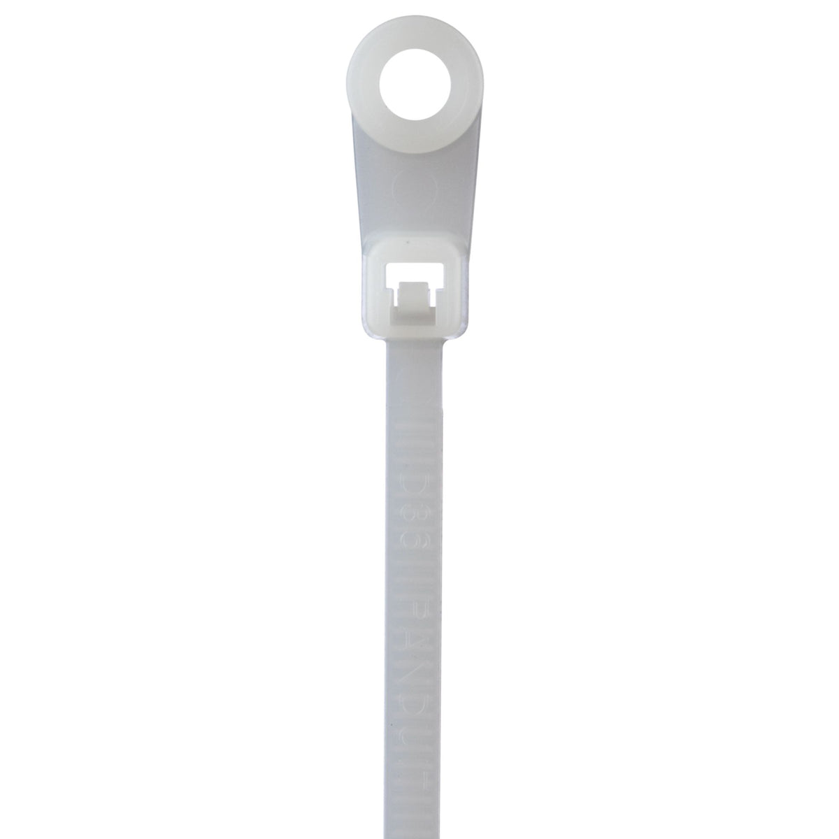 Panduit PLC3S-S10-M | Pan-Ty PLC3S-S10-M Locking Clamp Tie, PA6.6, M5, 12"L, 50lb, PK1000