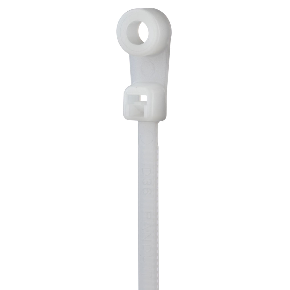 Panduit PLC3S-S10-M | Pan-Ty PLC3S-S10-M Locking Clamp Tie, PA6.6, M5, 12"L, 50lb, PK1000
