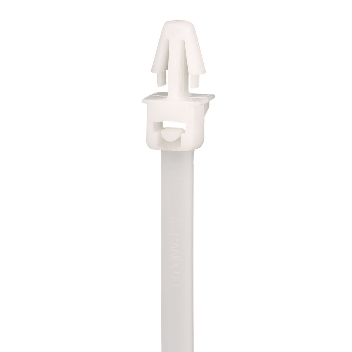 Panduit PLP2S-M | Pan-Ty PLP2S-M Locking Push Mount Tie, PA6.6, 7.9"L, 50lb, PK1000