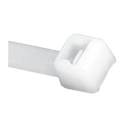 Panduit PLT1M-M0 | Pan-Ty PLT1M-M0 Cable Tie, Black, UV PA6.6, 3.9"L, 18lb, PK1000