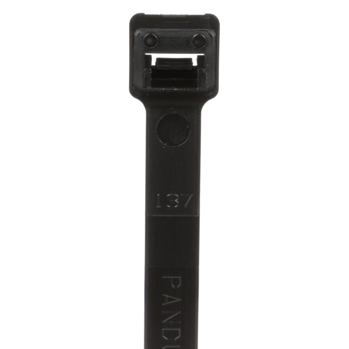 Panduit PLT2H-L0 Cable Tie, 8.1 L (206mm), Light-heavy, Weather-resistant, Black
