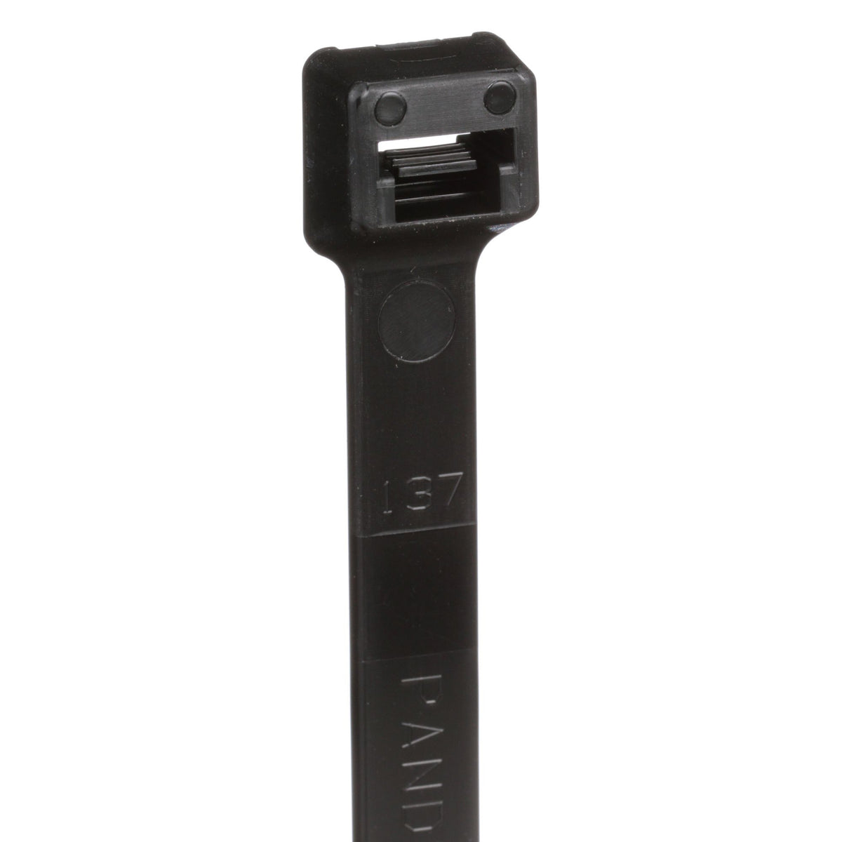 Panduit PLT2H-L0 Cable Tie, 8.1 L (206mm), Light-heavy, Weather-resistant, Black