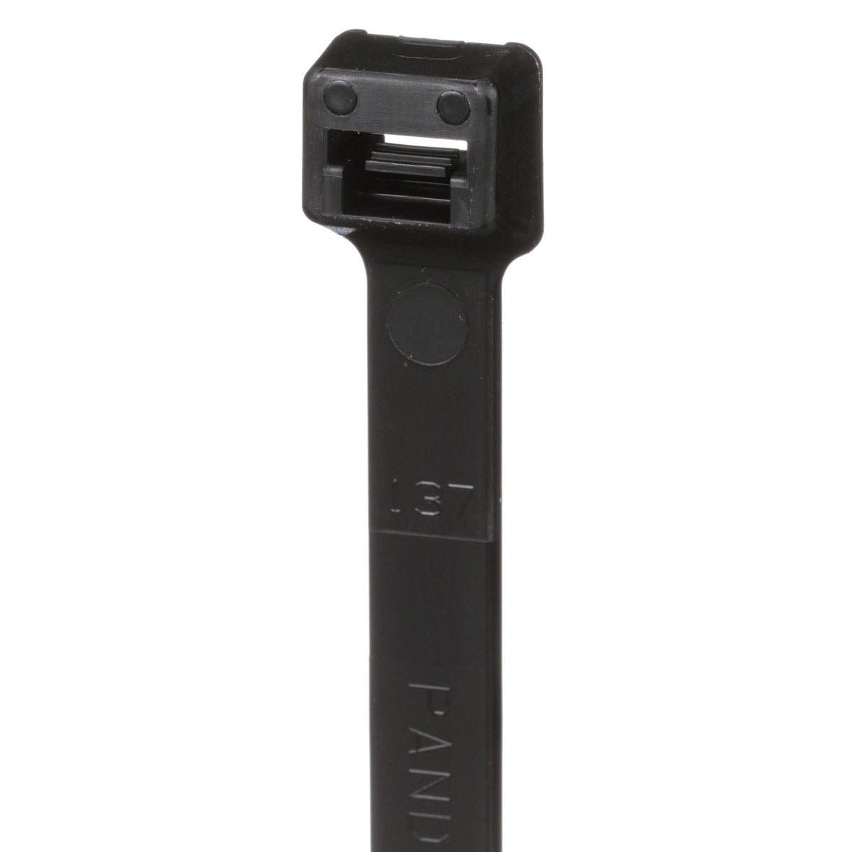 Panduit PLT2H-L0 Cable Tie, 8.1 L (206mm), Light-heavy, Weather-resistant, Black