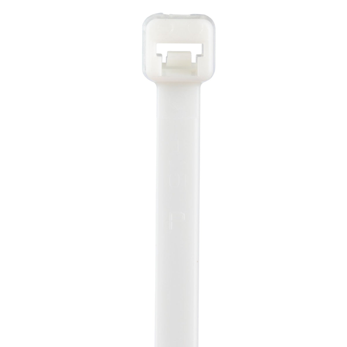 Panduit PLT3I-M10 | Pan-Ty PLT3I-M10 Cable Tie, White, PA6.6, 11.4"L, 40lb, PK1000