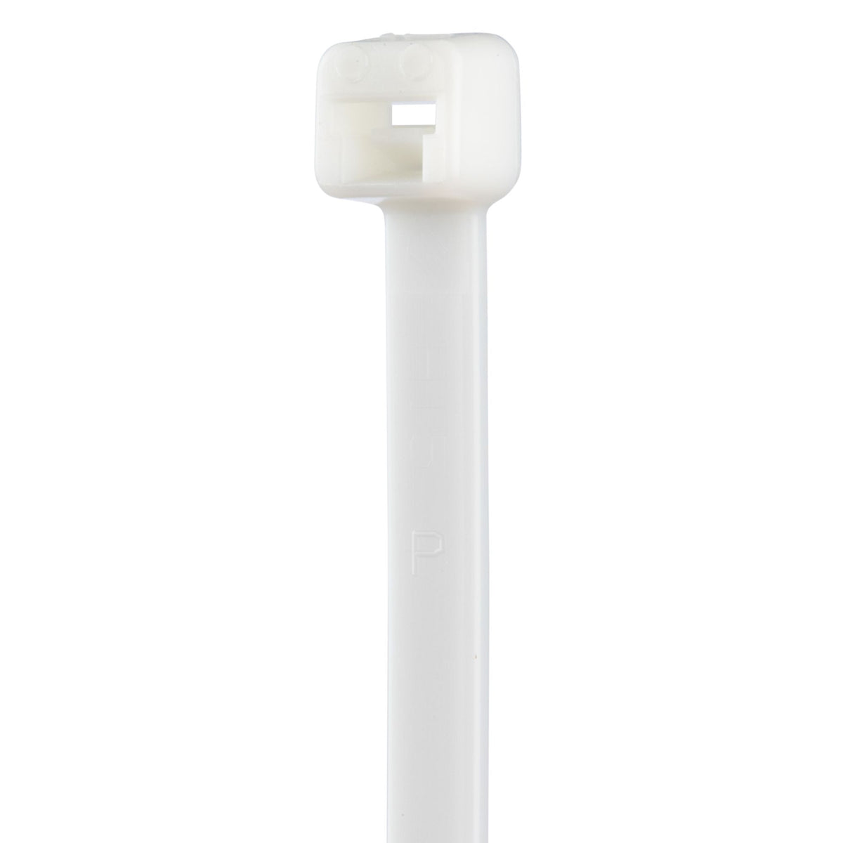 Panduit PLT3I-M10 | Pan-Ty PLT3I-M10 Cable Tie, White, PA6.6, 11.4"L, 40lb, PK1000