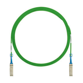 Panduit PSF1PXA0.5MGR | SFP+ 10Gig Direct Attach Passive Copper Cable Assembly, 0.5m, Green