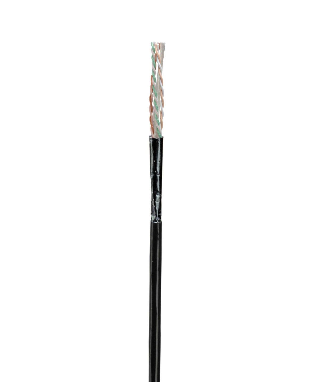 Panduit PUO6AS04BL-G | TX6A Copper Cable, Cat 6A, 23 AWG, U/UTP, CMP, Indoor/Outdoor, Black