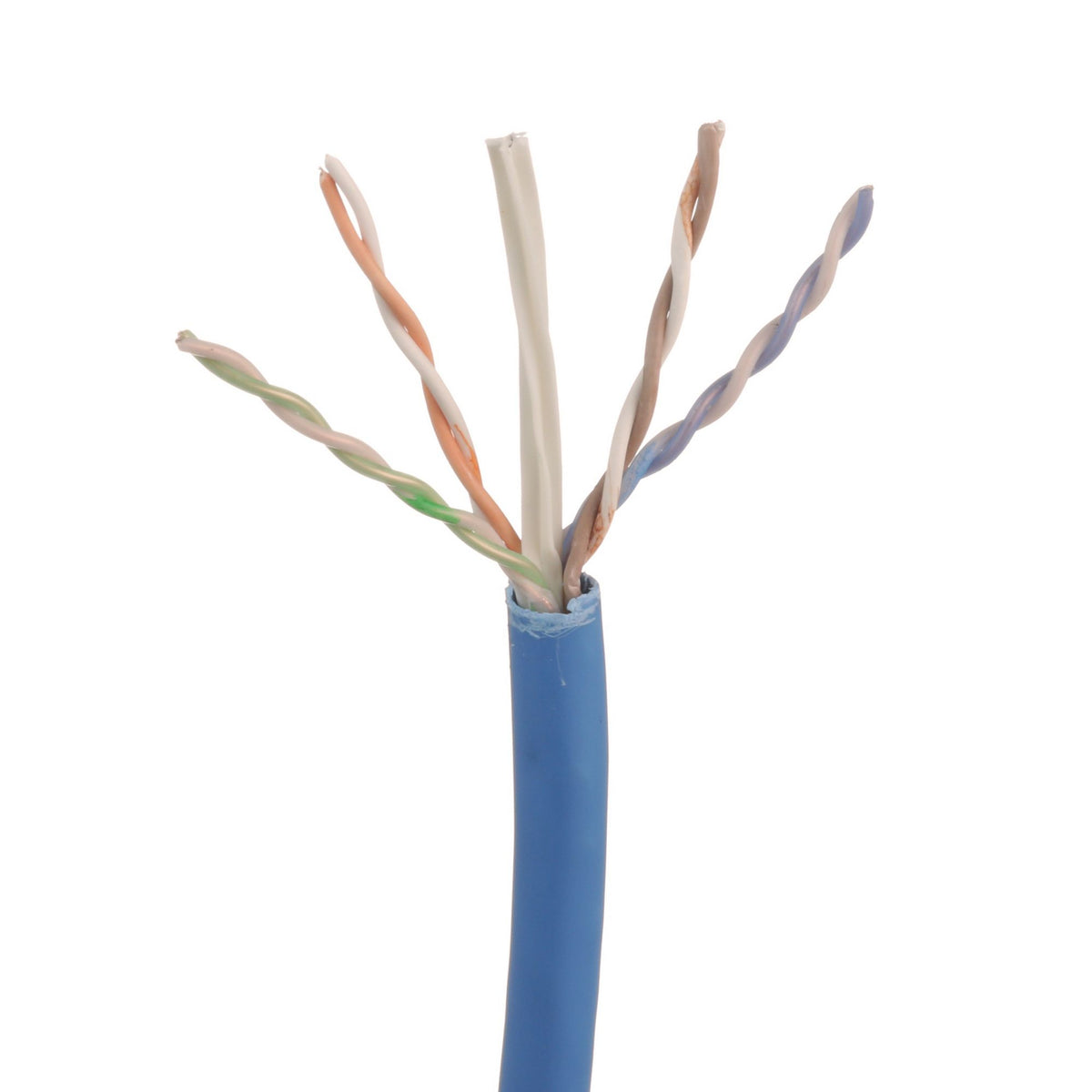 Panduit PUP6004BU-W | Copper Cable, Cat 6, 23 AWG, UTP, CMP, Blue