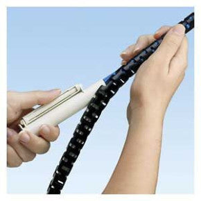 Panduit PW150F-L20 Pan-wrap(tm) Split Harness Wrap, 1.50 Diameter (38.1mm), Black, 50ft/roll