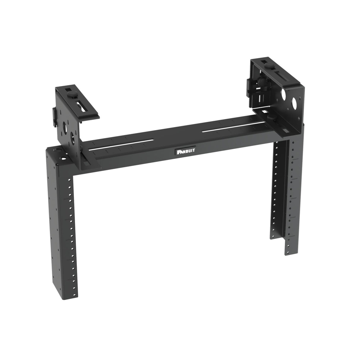 Panduit PZLRB6U | Panduit PanZone Mounting Bracket for Rack, Cable Tray - Black - 79.37 lb Load Capacity - 1