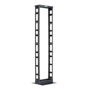 Panduit R2P6S96 Standard 19 Eia Steel 52ru 2-post Rack With Hardware Kit And Paint Peircing Bonding Kit, Numbered Up