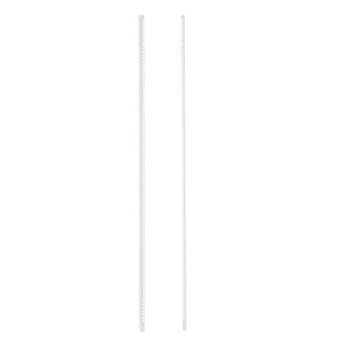 Panduit R4PRCNWH | Replacement E-Rails for R4P 4-Post, 45 RU, Cage Nut, Steel, White