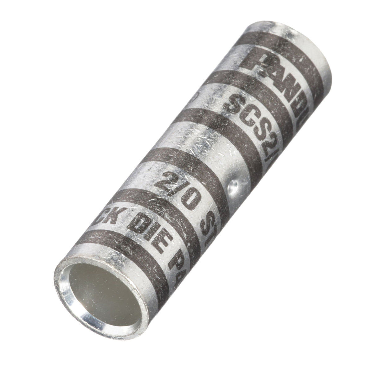Panduit SCS2/0-X | Pan-Lug SCS2/0-X Comp. Splice, 2/0, Tin-Plated Copper, PK10