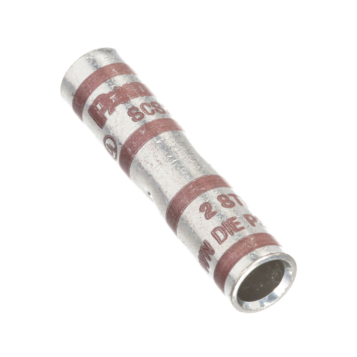 Panduit SCS2-Q | Pan-Lug SCS2-Q Comp. Splice, Tin Plt Copper, PK25