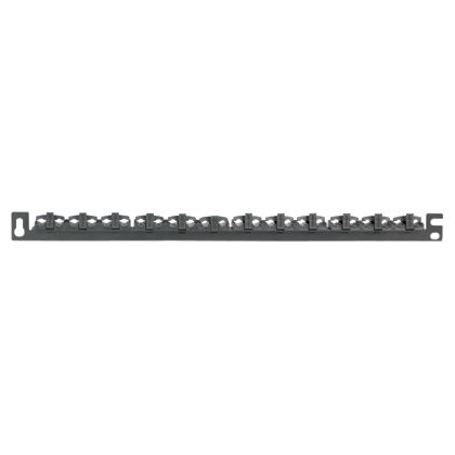 Panduit SRBWCY | Tak-Ty SRBWCY Strain Relief Bar with Adjustable Clips - 1 Pack