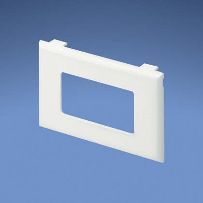 Panduit T70PGWH | Surface Raceway, T-70 Snap-on, S/G, Elec/Comm Facplt, White