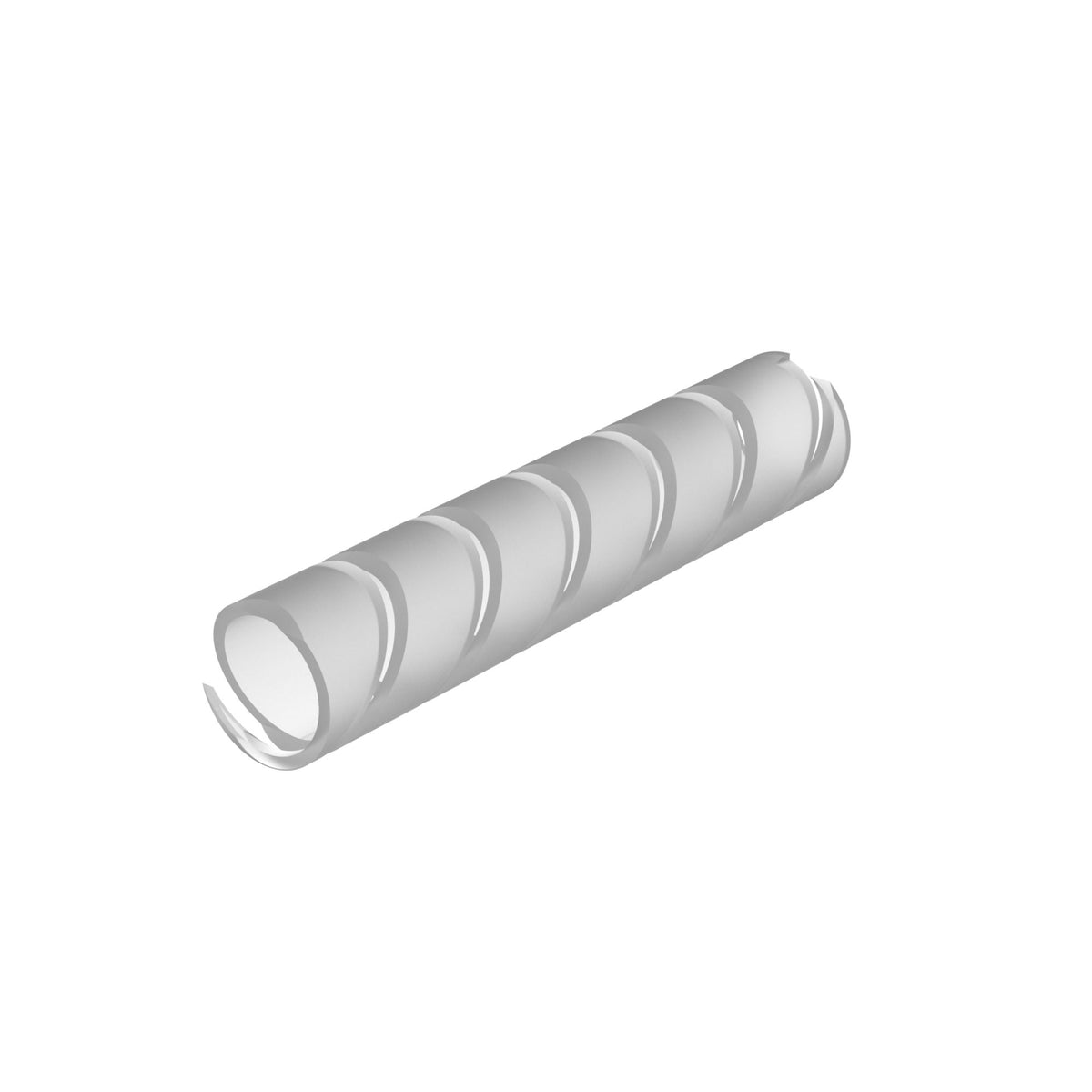 Panduit T75F-C | T75F-C Spiral Wrap, Natural, PE, 0.625" Min Dia., PK1