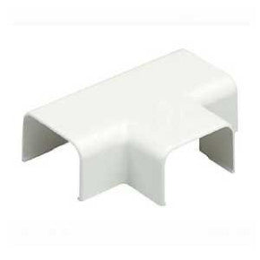 Panduit TF5EI-E | Surface Raceway, LD5 Low Voltage Tee, Electric Ivory