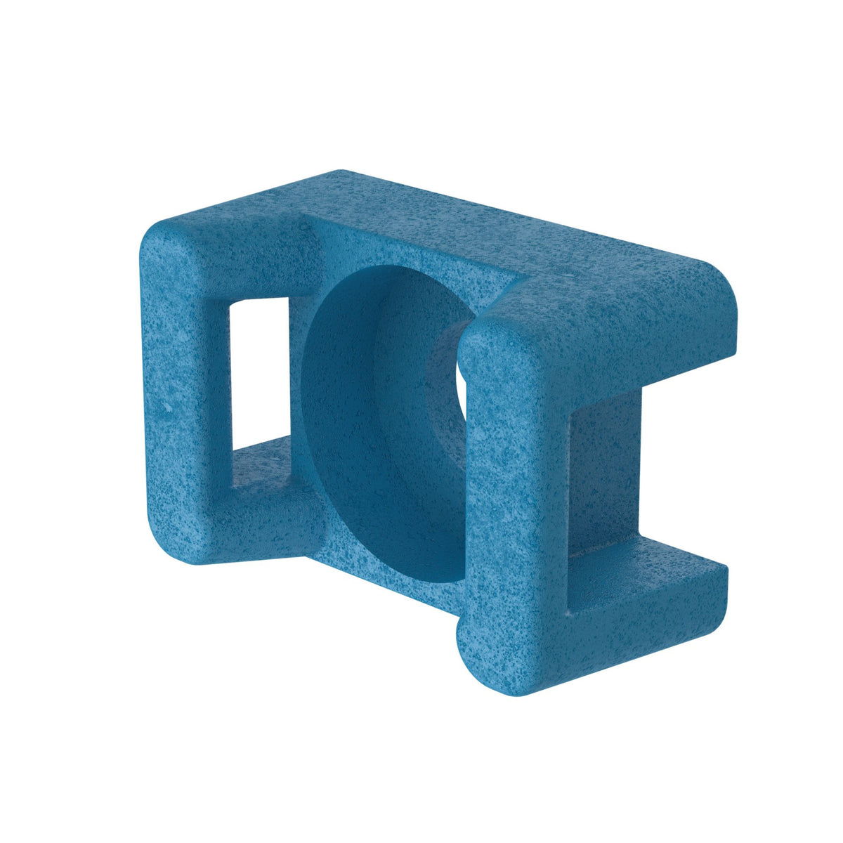 Panduit TM3S8-C76 | TM3S8-C76 Cable Tie Mount, Aqua, ETFE, 0.86x0.61", #8 Screw, PK100