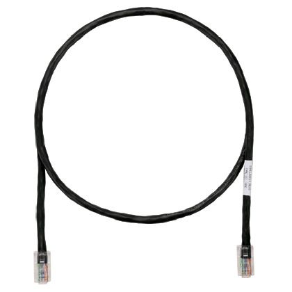 Panduit UTPCH1MBLY | Panduit TX5e - Patch cable - RJ-45 (M) to RJ-45 (M) - 3.3 ft - UTP - CAT 5e - booted - black