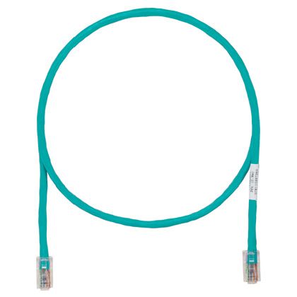 Panduit UTPCH3GRY | Panduit TX5e - Patch cable - RJ-45 (M) to RJ-45 (M) - 3 ft - UTP - CAT 5e - snagless, stranded - green