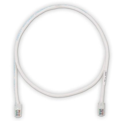 Panduit UTPCH40Y | Panduit Pan-Plug - Patch cable - RJ-45 (M) to RJ-45 (M) - 40 ft - UTP - CAT 5e - stranded - off white