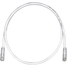 Panduit UTPSP17Y | Panduit TX6 PLUS - Patch cable - RJ-45 (M) to RJ-45 (M) - 17 ft - UTP - CAT 6e - booted, stranded - off white